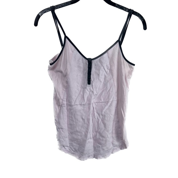 Roxy Tank Top Pull Over Crewneck Sleeveless Shirt V-Neck Button Front Baby Tee - Picture 1 of 11